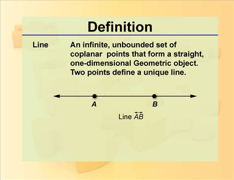 what does line mean geometry